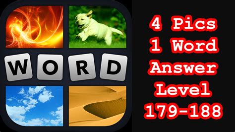 cheats for one word four pictures|4 pics 1 word answers.